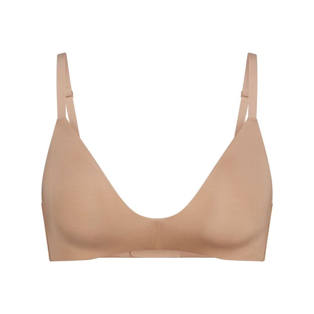 Skims Wireless Form T-shirt Bra Clay Size 30C